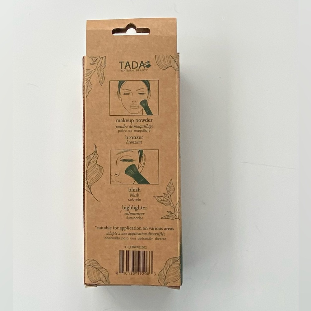TADA Natural Beauty Kabuki Makeup Brush, Flawless Blending Makeup Brush - Picture 6 of 10